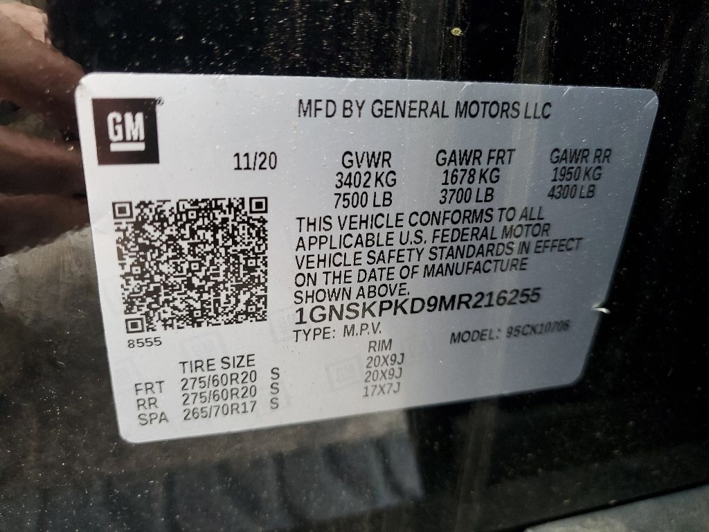 2021 Chevrolet Tahoe Z71 Black at Mazda of Columbia