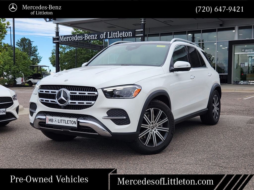 Polar White 2026 Mercedes-Benz GLE SUV / Crossover All-Wheel Drive 9-Speed Automatic