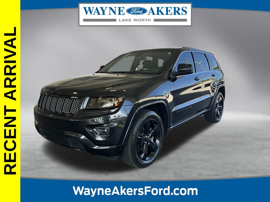 Brilliant Black Crystal Pearlcoat 2015 Jeep Grand Cherokee SUV / Crossover 4X2 8-Speed Automatic