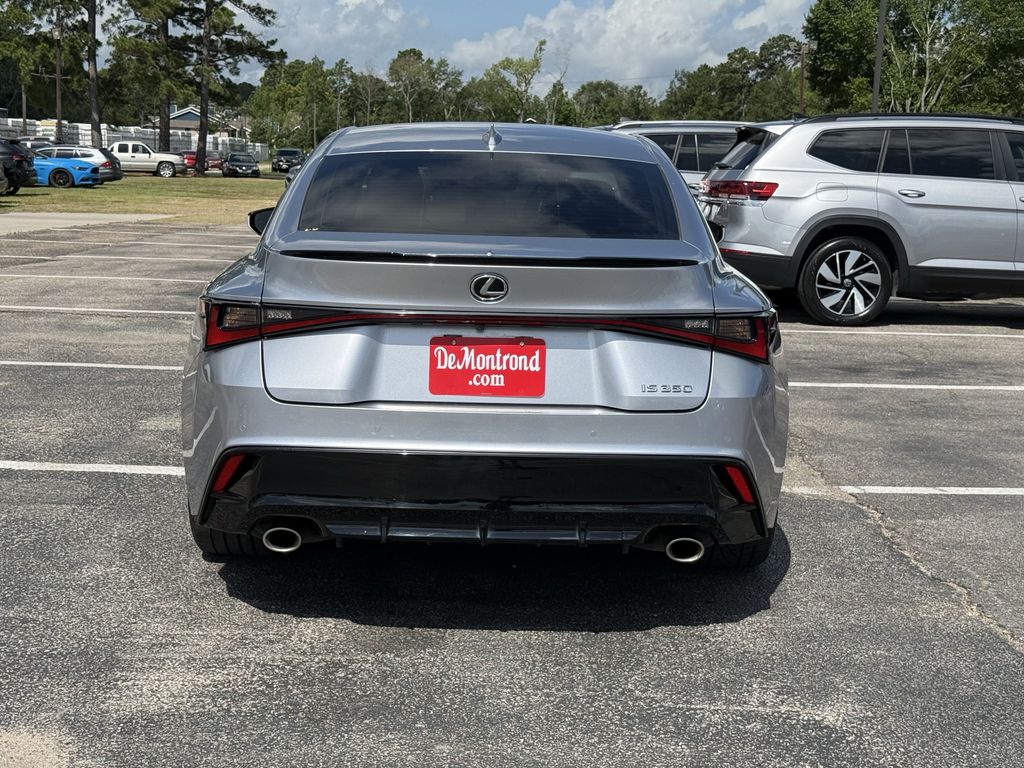2023 Lexus IS 350 F SPORT Silver at Westside Lexus