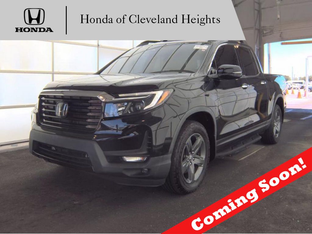 Black 2023 Honda Ridgeline Pickup Truck All-Wheel Drive 9-Speed Automatic