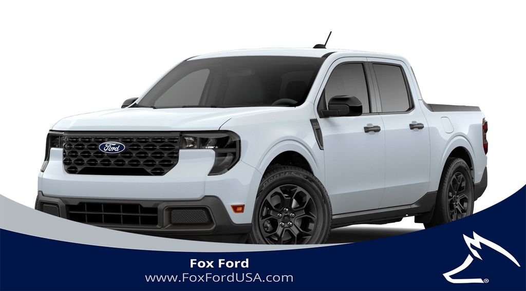 Space White Metallic 2026 Ford Maverick Pickup Truck All-Wheel Drive Continuously Variable Transmission