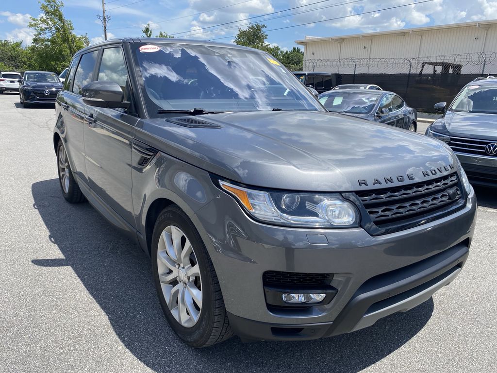 Gray 2017 Land Rover Range Rover Sport SUV / Crossover All-Wheel Drive 8-Speed Automatic