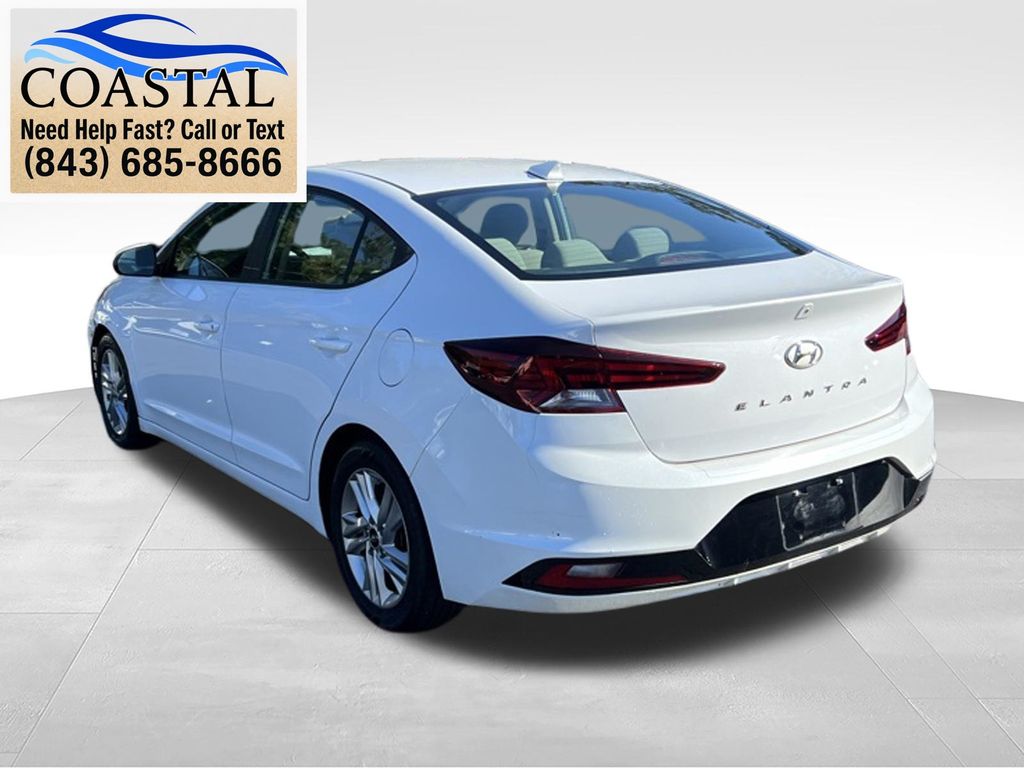 2020 Hyundai Elantra SEL White at Stokes Honda North