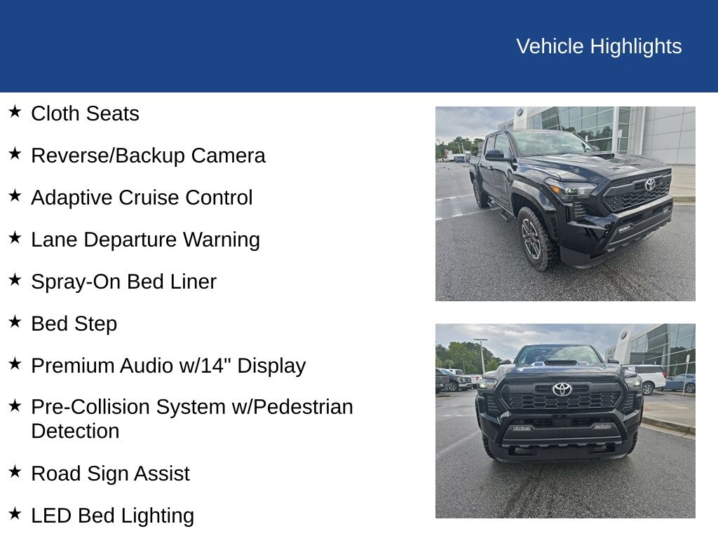 2025 Toyota Tacoma TRD Sport