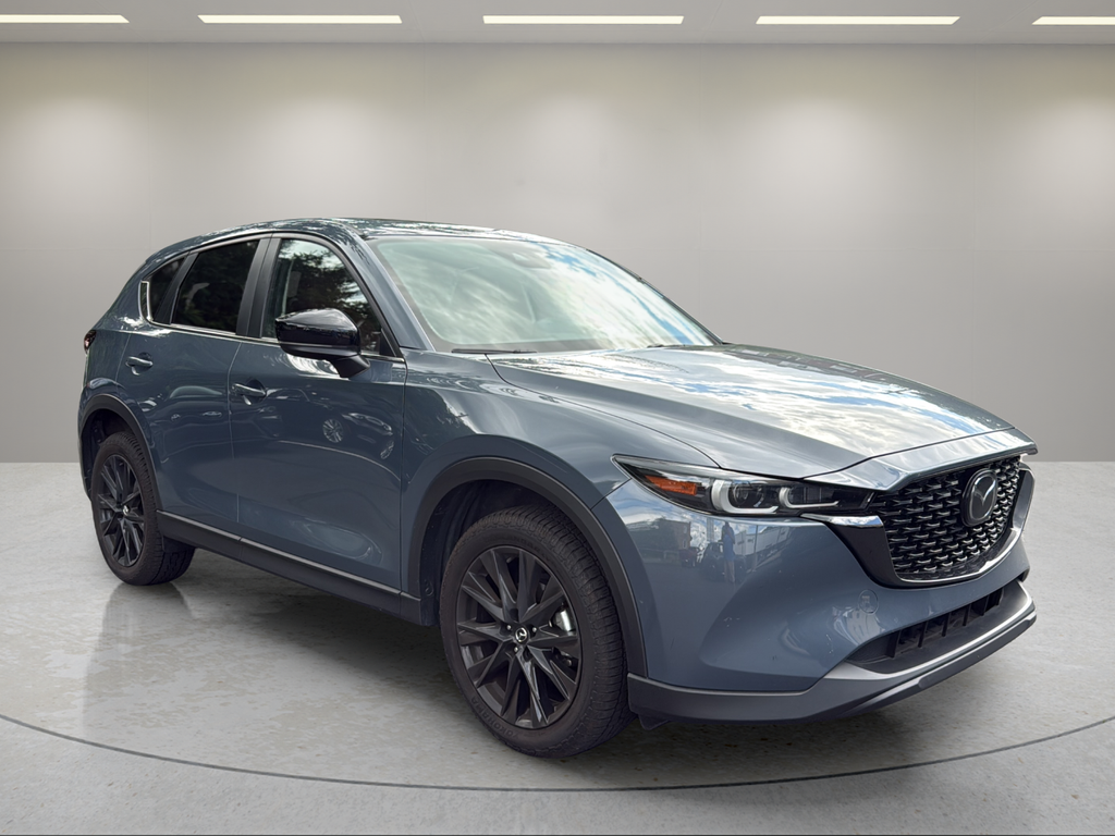 2024 Mazda CX-5 2.5 S Carbon Edition Gray at Bob Ruth Ford