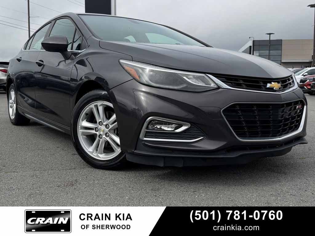 Gray (Tungsten Metallic) 2017 Chevrolet Cruze LT Sedan FWD Sedan Front-Wheel Drive 6-Speed Automatic