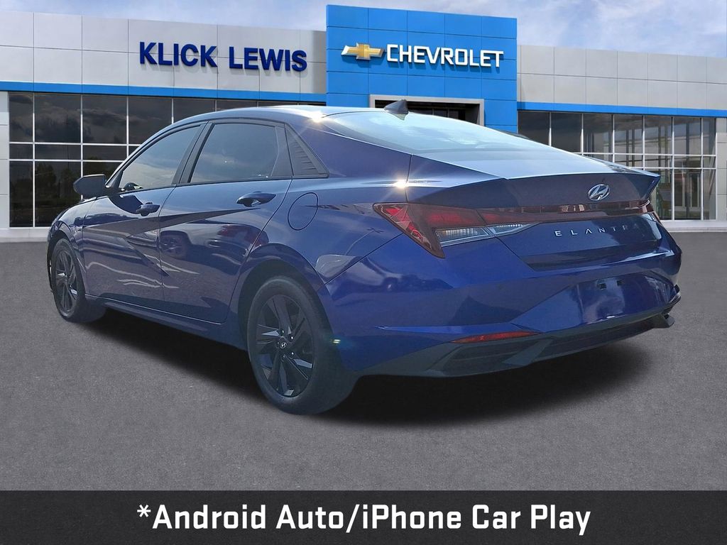 2021 Hyundai Elantra SEL Blue at Phil Fitts Ford