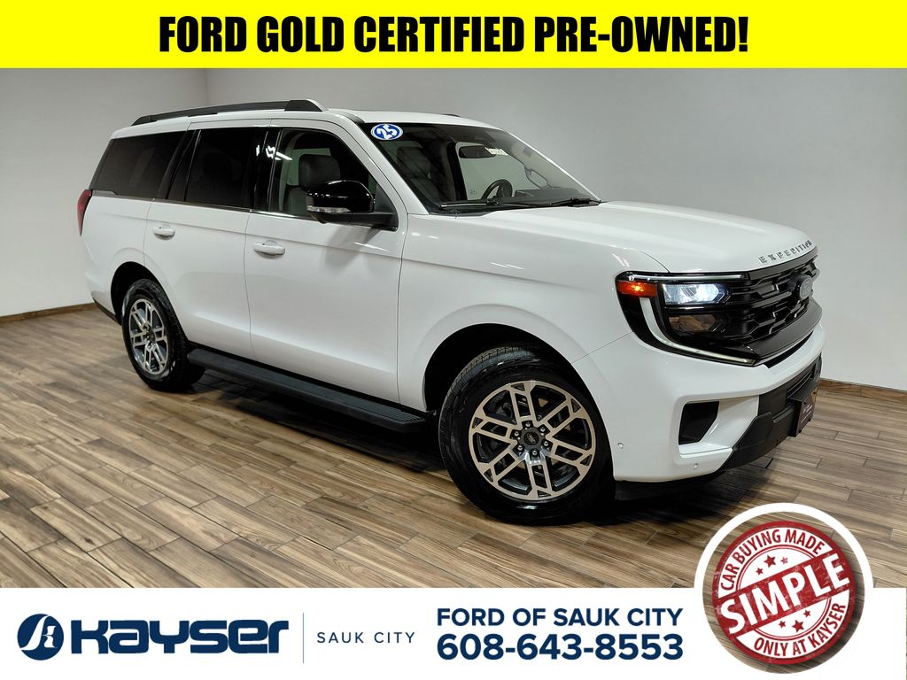 Oxford White 2025 Ford Expedition Active 4WD SUV / Crossover Four-Wheel Drive Automatic