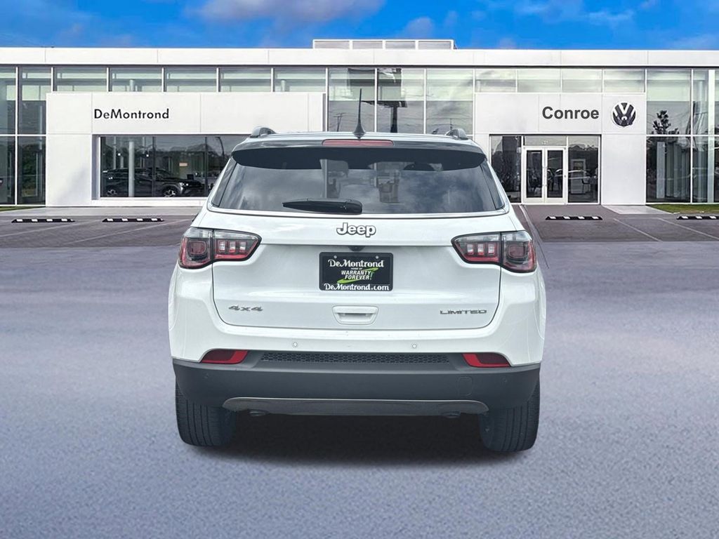 2024 Jeep Compass Limited White at Joe Myers Mazda Kia