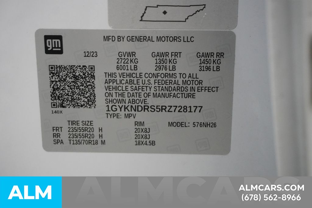 Used 2024 White Cadillac Premium Luxury image 61