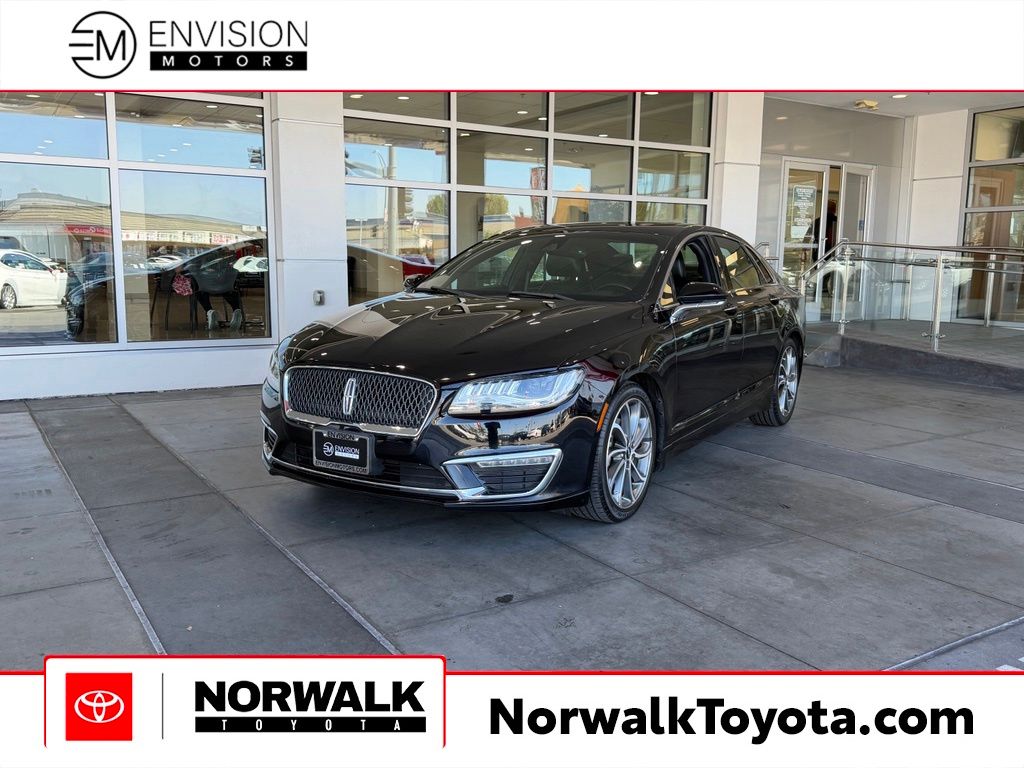 Black Metallic 2019 Lincoln MKZ Reserve I FWD Sedan Front-Wheel Drive 6-Speed Automatic