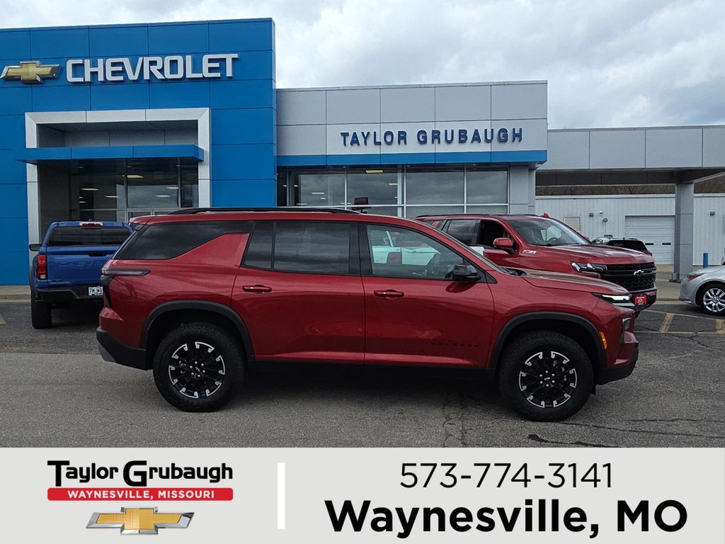 Radiant Red Tintcoat 2026 Chevrolet Traverse Z71 AWD SUV / Crossover Four-Wheel Drive 8-Speed Automatic
