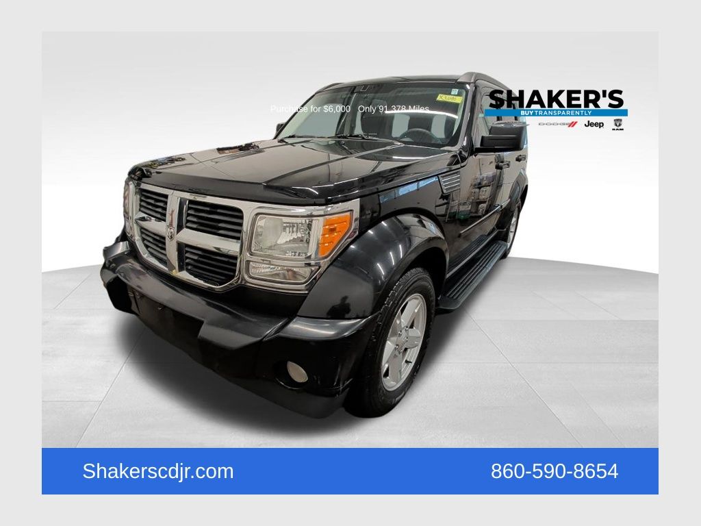 Black 2007 Dodge Nitro SLT 4WD SUV / Crossover Four-Wheel Drive 4-Speed Automatic