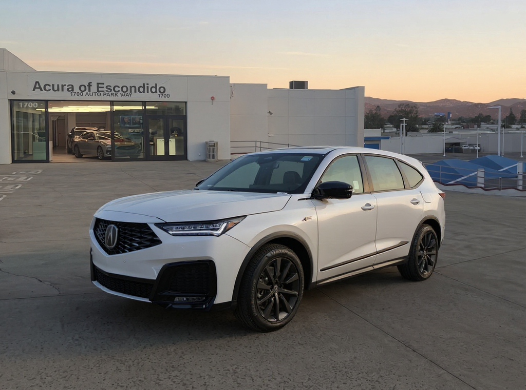 Platinum White Pearl 2026 Acura MDX SUV / Crossover All-Wheel Drive Automatic