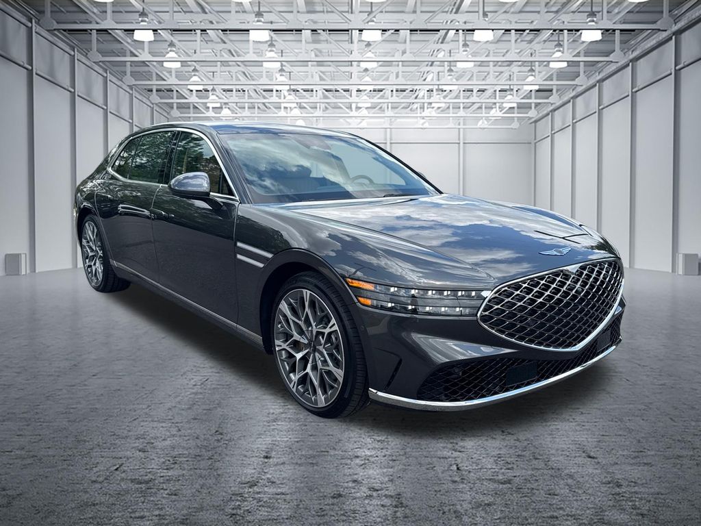 Makalu Gray 2026 Genesis G90 3.5T e-Supercharger AWD Sedan All-Wheel Drive 8-Speed Automatic