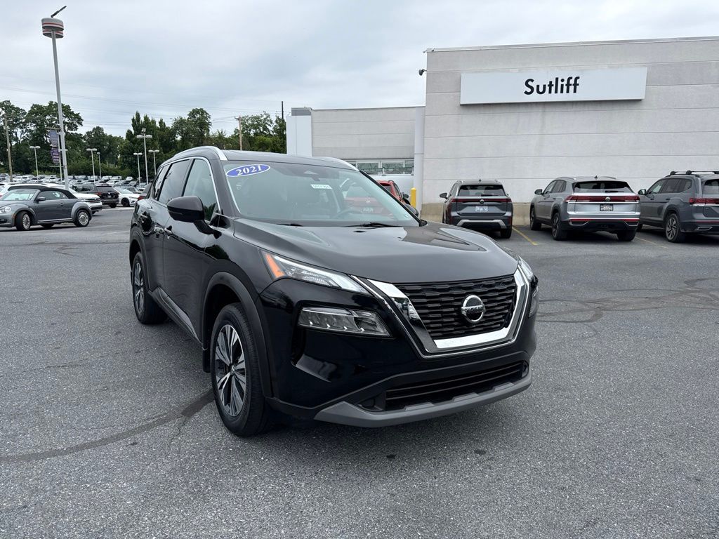 2021 Nissan Rogue SV Black at South Hills Kia