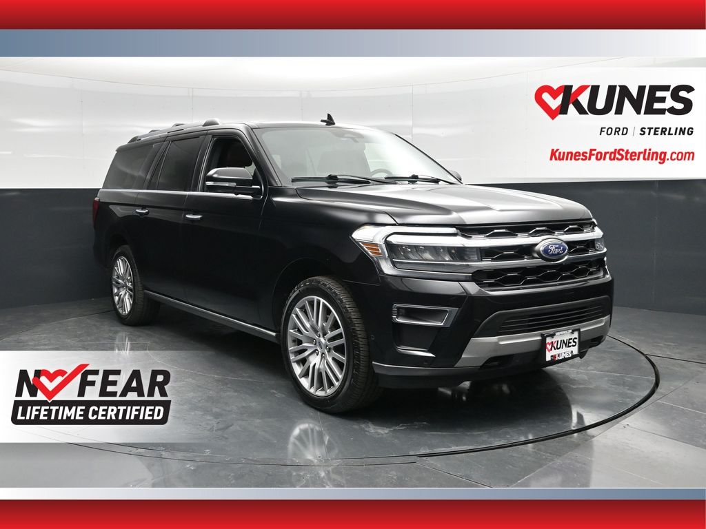 Agate Black Metallic 2022 Ford Expedition MAX Limited 4WD SUV / Crossover Four-Wheel Drive Automatic