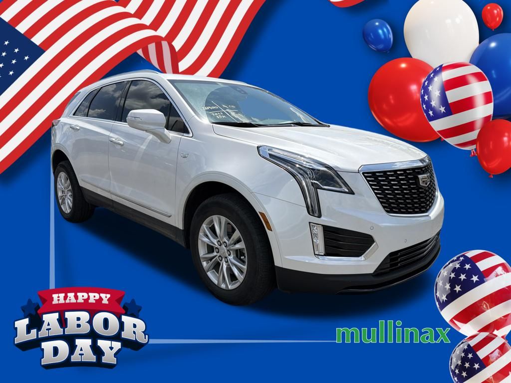 Crystal White Tricoat 2021 Cadillac XT5 SUV / Crossover Front-Wheel Drive 9-Speed Automatic