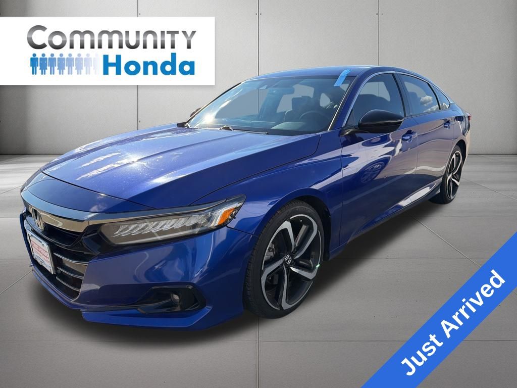 2022 Honda Accord Sport Blue at EAG Ford Navasota