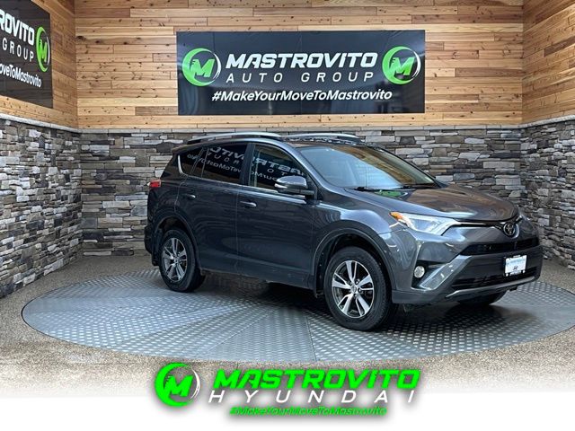 Magnetic Gray Metallic 2018 Toyota RAV4 SUV / Crossover All-Wheel Drive 6-Speed Automatic