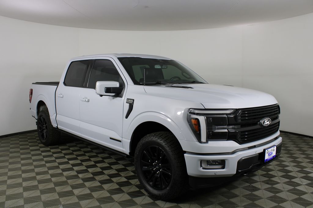 Space White Metallic 2025 Ford F-150 Pickup Truck Four-Wheel Drive Automatic