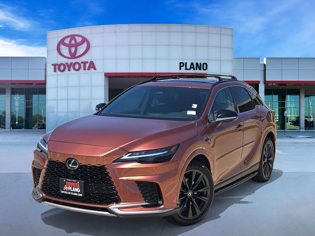 Red (Copper Crest) 2026 Lexus RX Hybrid SUV / Crossover All-Wheel Drive Continuously Variable Transmission
