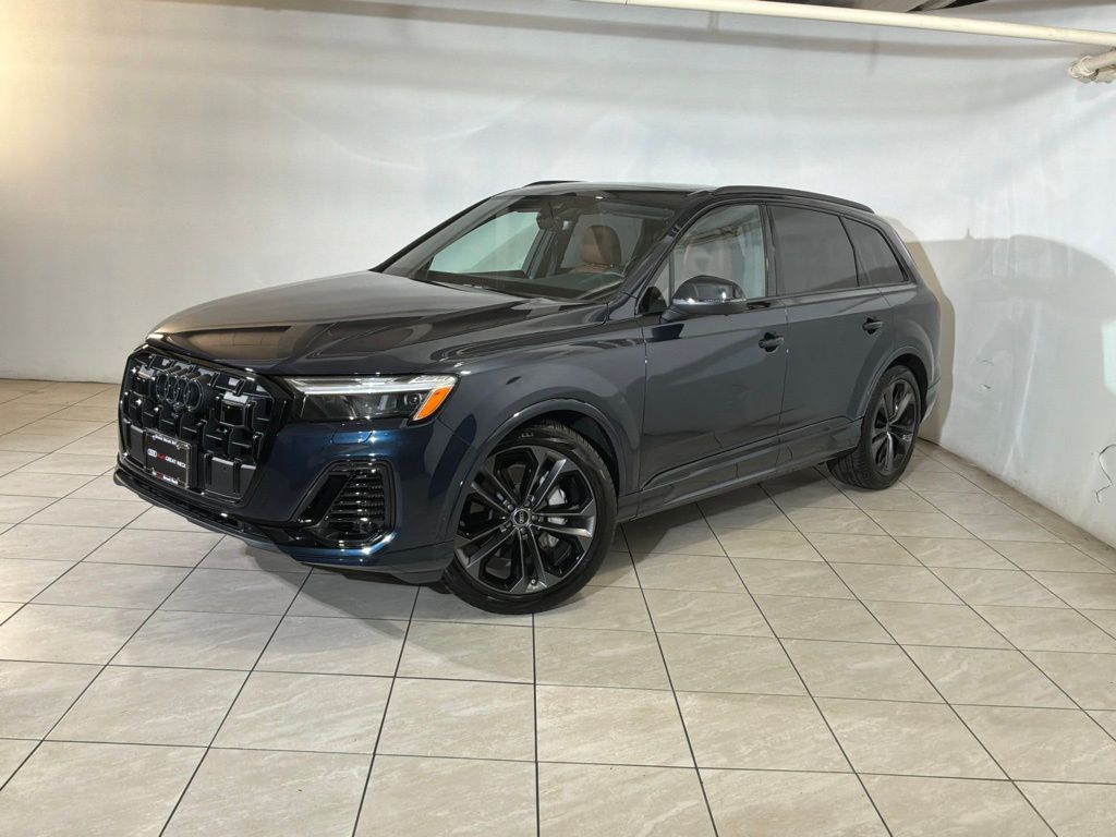 Waitomo Blue Metallic 2025 Audi Q7 quattro Premium Plus 55 TFSI SUV / Crossover All-Wheel Drive 8-Speed Automatic