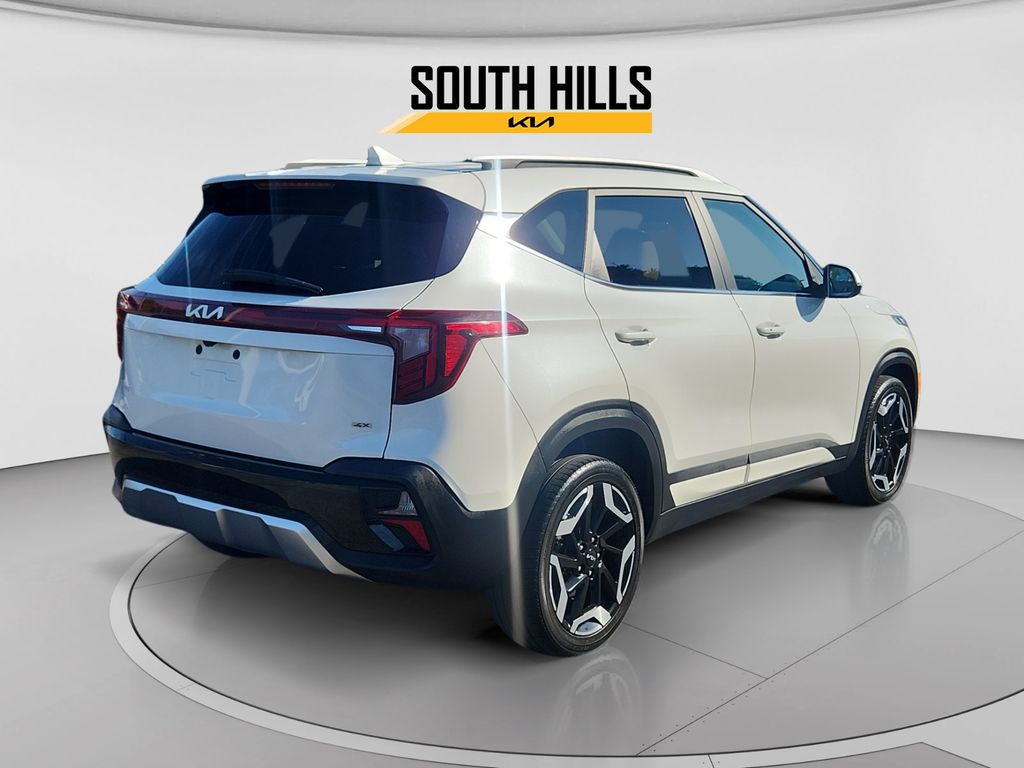 2024 Kia Seltos SX White at South Hills Kia