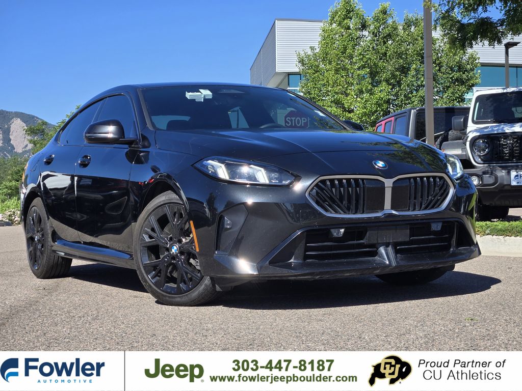 Black Sapphire Metallic 2025 BMW 2 Series 228 Gran Coupe xDrive Sedan All-Wheel Drive 7-Speed Automatic