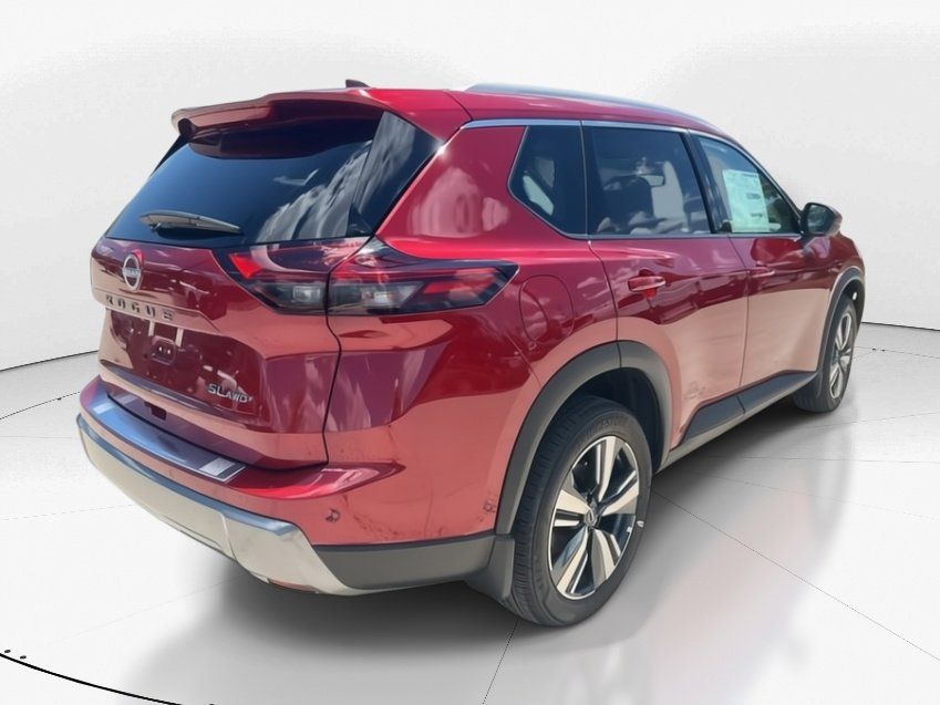 2025 Scarlet Ember Tintcoat Nissan Rogue SL AWD SUV