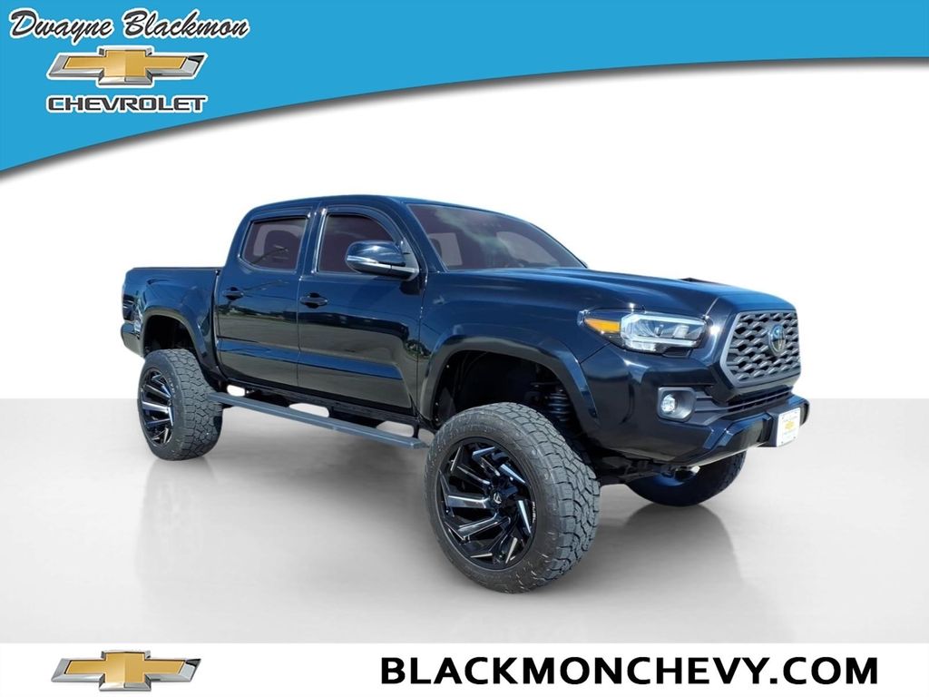 Black 2023 Toyota Tacoma Pickup Truck Four-Wheel Drive 6-Speed Automatic