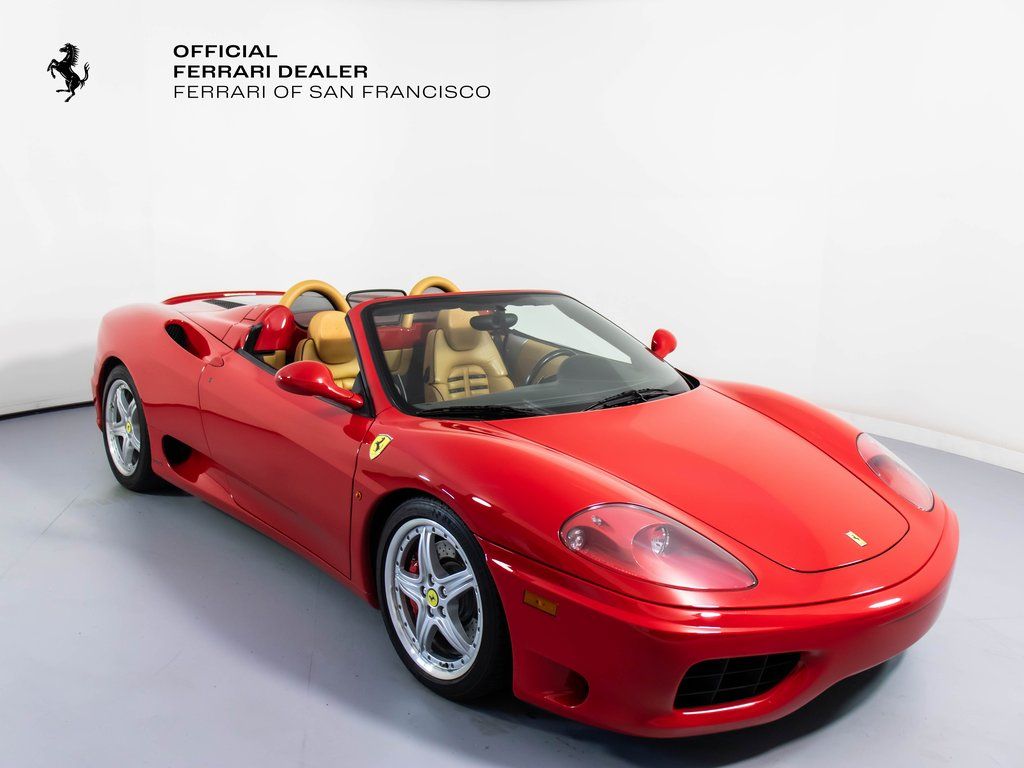 2002 Ferrari 360 Spider RWD