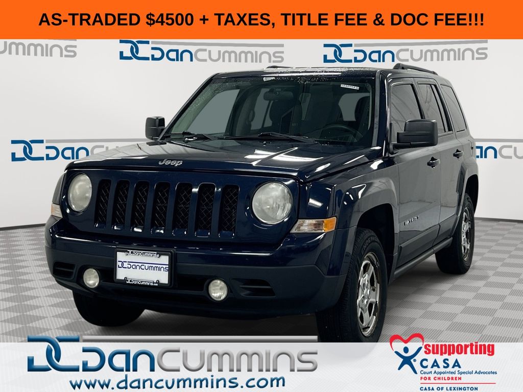 True Blue Pearlcoat 2014 Jeep Patriot SUV / Crossover Four-Wheel Drive 5-Speed Manual