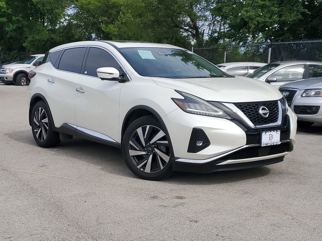 Pearl White Tricoat 2023 Nissan Murano SUV / Crossover All-Wheel Drive Continuously Variable Transmission