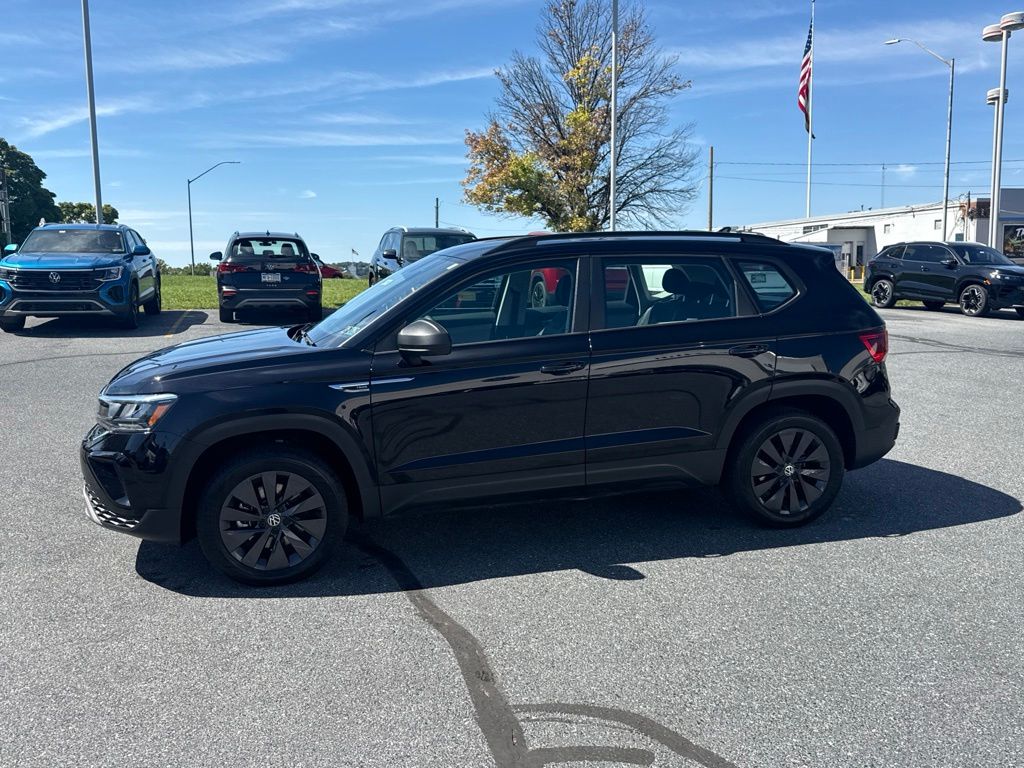 2023 Volkswagen Taos 1.5T S Black at Carlisle Cadillac Buick GMC