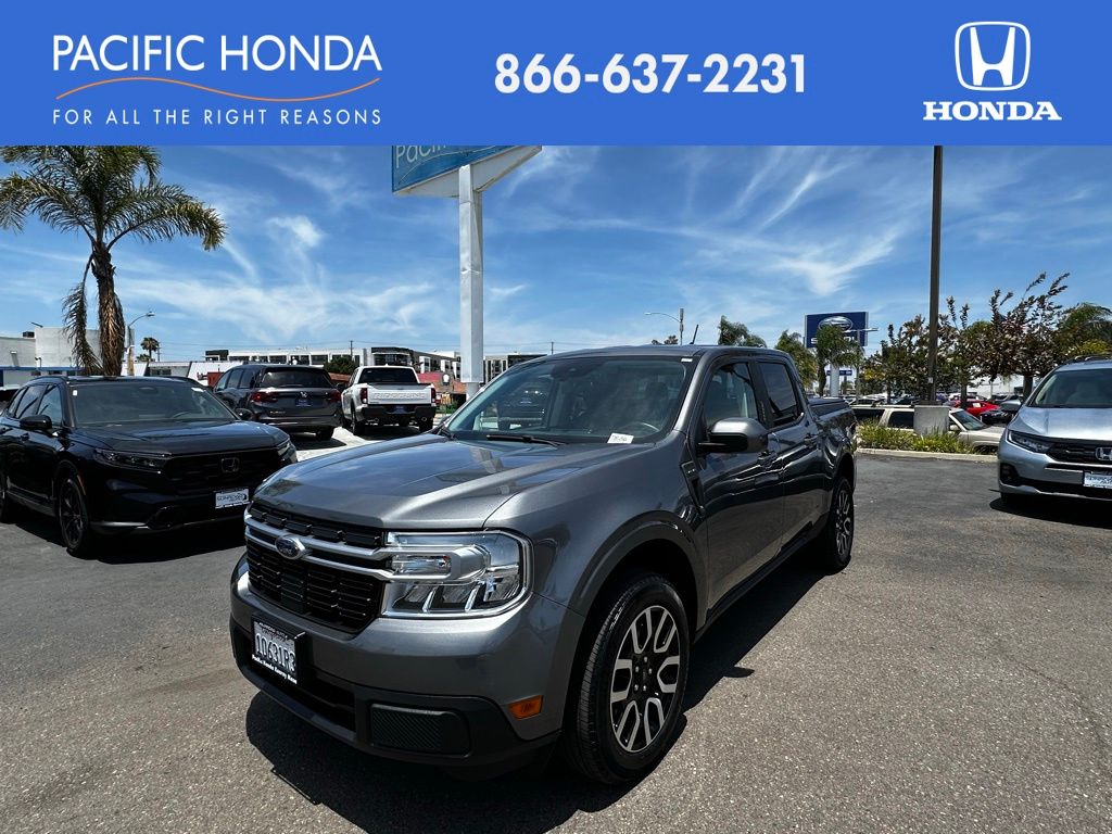 Gray Metallic 2022 Ford Maverick Pickup Truck Front-Wheel Drive 8-Speed Automatic