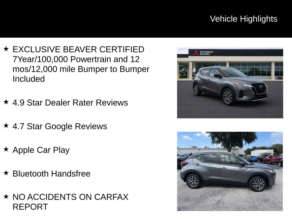 Used 2021 Nissan Kicks SUV