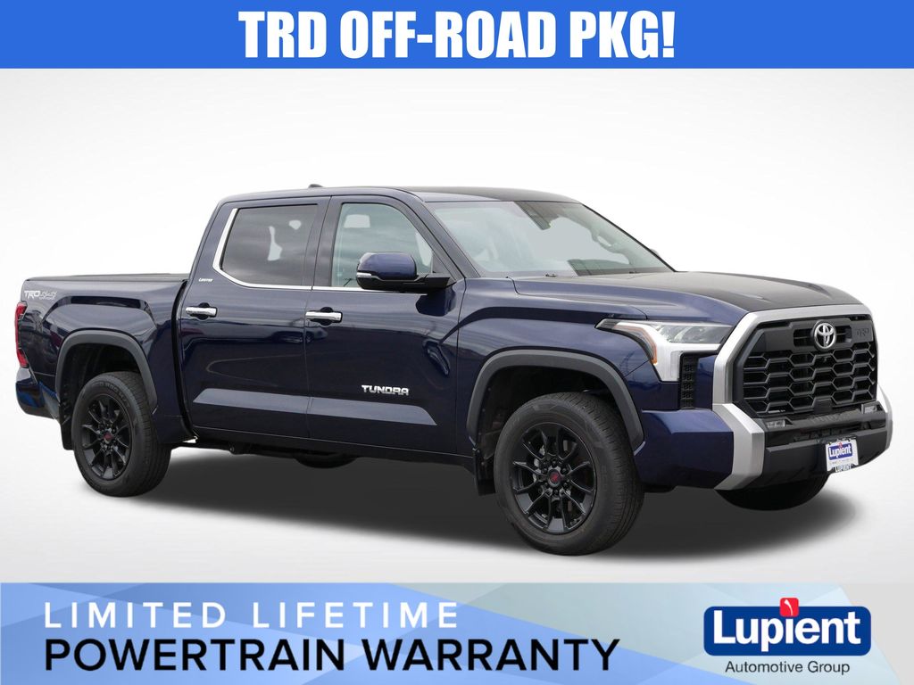 Blueprint 2022 Toyota Tundra Limited CrewMax Cab 4WD Pickup Truck Four-Wheel Drive Automatic