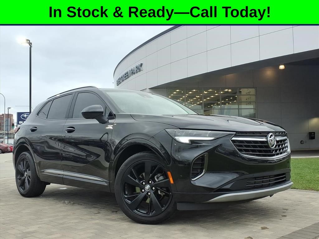 Black (Ebony Twilight Metallic) 2023 Buick Envision Essence AWD SUV / Crossover All-Wheel Drive 9-Speed Automatic