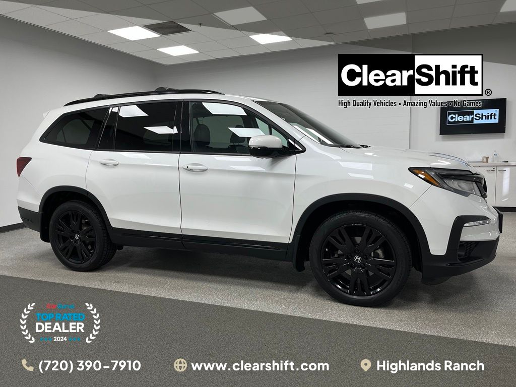 Platinum White Pearl 2021 Honda Pilot SUV / Crossover All-Wheel Drive 9-Speed Automatic