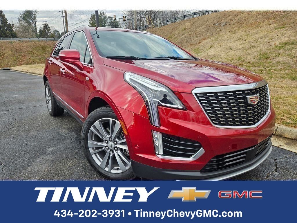 Radiant Red Tintcoat 2024 Cadillac XT5 Premium Luxury AWD SUV / Crossover Four-Wheel Drive 9-Speed Automatic
