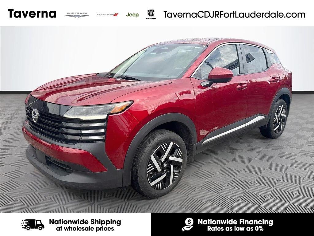 Red (Scarlet) 2025 Nissan Kicks SUV / Crossover Front-Wheel Drive Continuously Variable Transmission