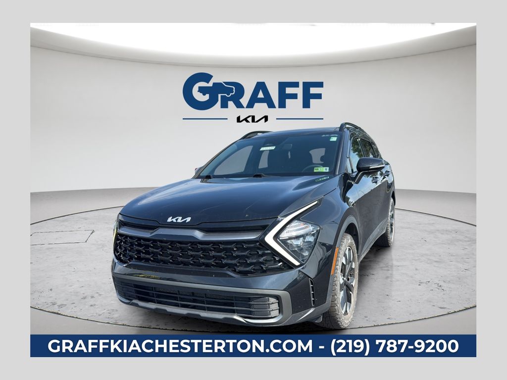 Ebony Black 2023 Kia Sportage SUV / Crossover All-Wheel Drive 8-Speed Automatic