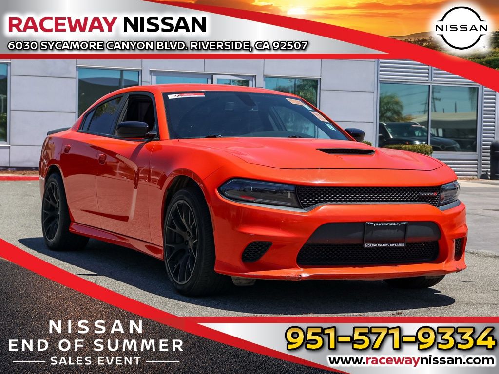 Go Mango! 2023 Dodge Charger Sedan Rear-Wheel Drive 8-Speed Automatic