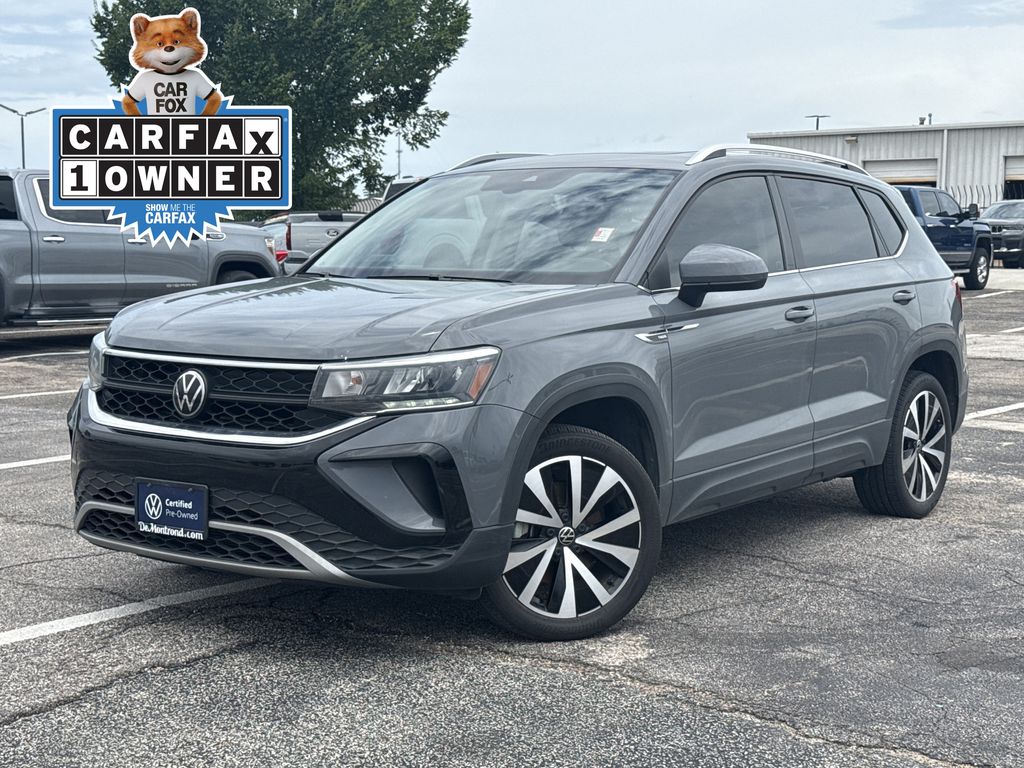 2023 Volkswagen Taos 1.5T SE Gray at DeMontrond Automotive Group