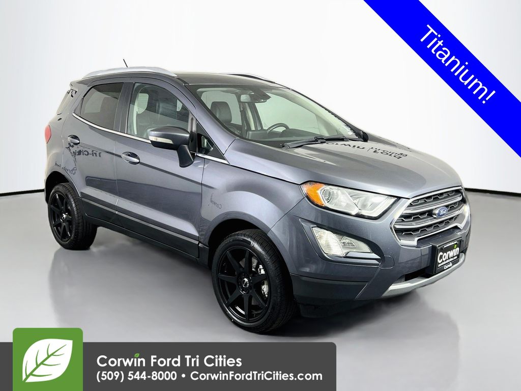 Silver (Smoke Metallic) 2021 Ford EcoSport SUV / Crossover All-Wheel Drive 6-Speed Automatic