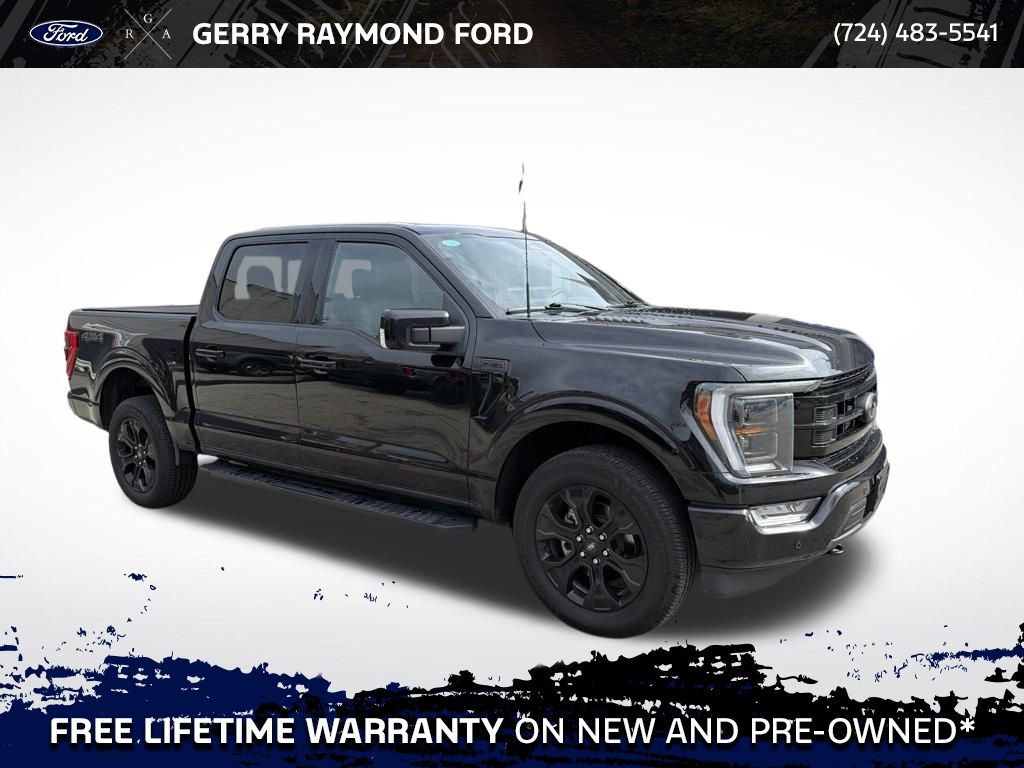 Black Metallic 2023 Ford F-150 Pickup Truck Four-Wheel Drive Automatic