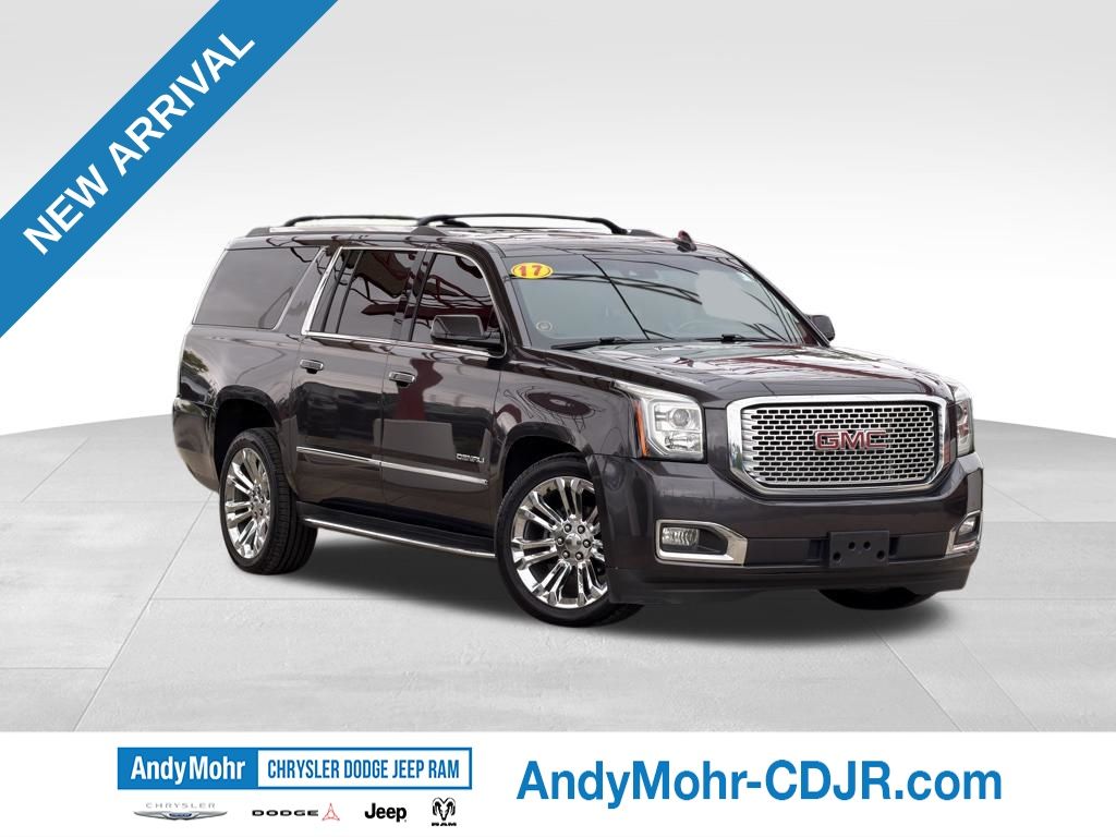 Gray (Iridium Metallic) 2017 GMC Yukon XL Denali 4WD SUV / Crossover Four-Wheel Drive 8-Speed Automatic Overdrive