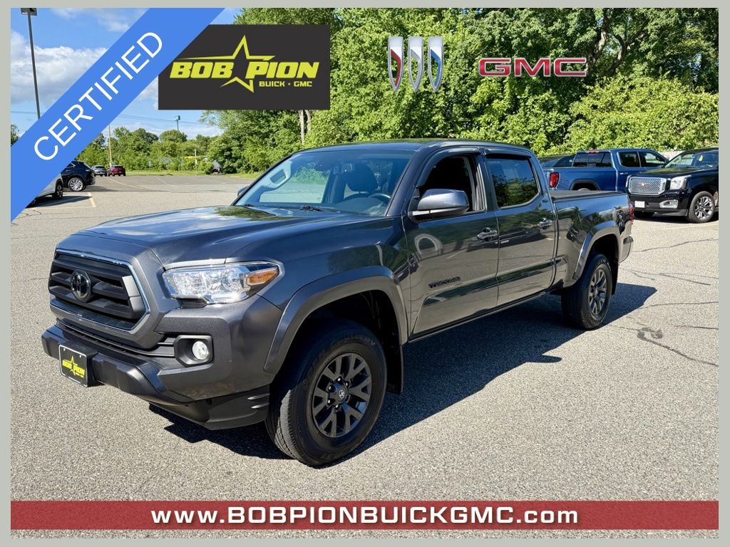 Magnetic Gray Metallic 2023 Toyota Tacoma Pickup Truck Four-Wheel Drive 6-Speed Automatic